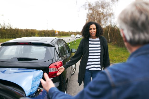 car accident uninsured driver