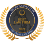 Best law firm 2023 award