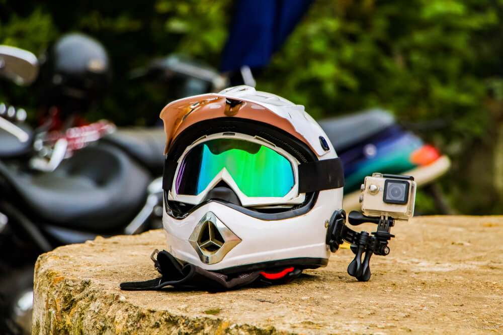 motorcycle helmet camera